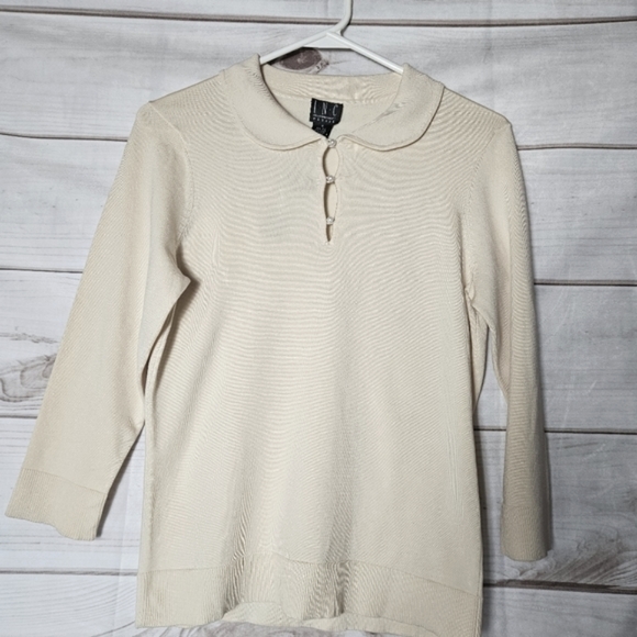 INC..International Concepts Silk Sweater - Picture 1 of 11